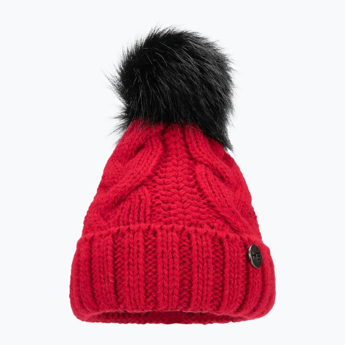 Дамска зимна шапка Horsenjoy Aida червена 2120204 2