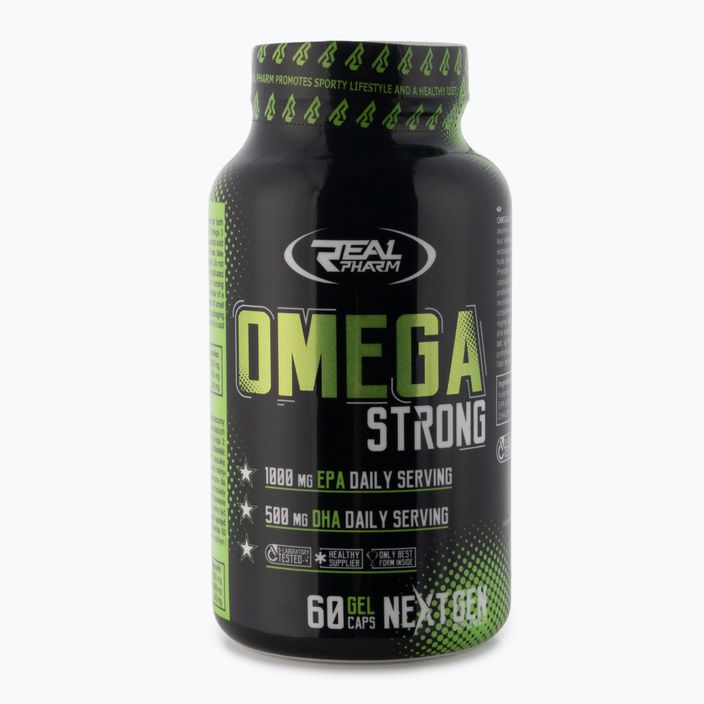 Omega Strong Real Pharm мастни киселини 60 таблетки 707413