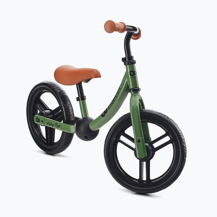 Kinderkraft 2Way Next светлозелен велосипед за джогинг 2