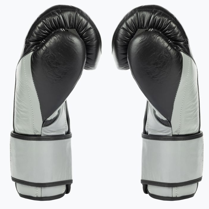 Боксови ръкавици Bushido Muay Thai от естествена кожа, черни ARB-431sz-14oz 4