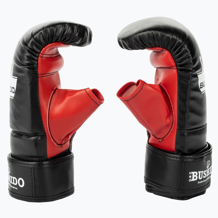 Бушидо боксови ръкавици за тренировки в торба черни Rp4 4