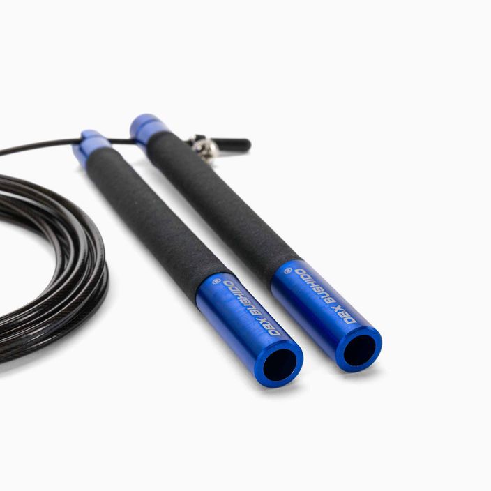 Bushido Crossfit Premium Алуминиево въже за скачане S5-Blue 3