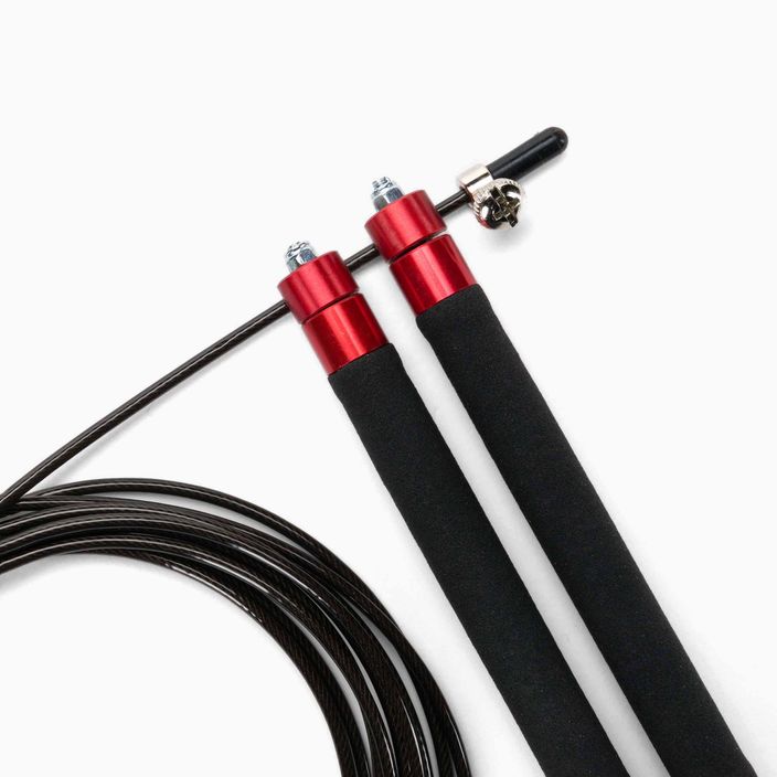 Bushido Crossfit Premium Алуминиево въже за прескачане на препятствия червено S5-Red 2