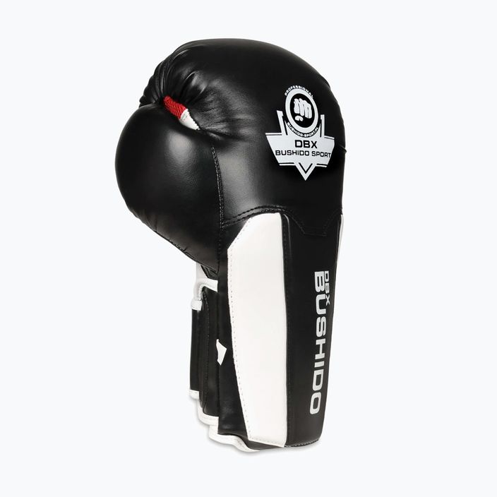 BDX BUSHIDO B-3W черни/бели боксови ръкавици 4