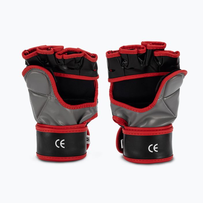 Ръкавици за тренировка с чували и ММА Bushido черни/червени E1V6-M 2