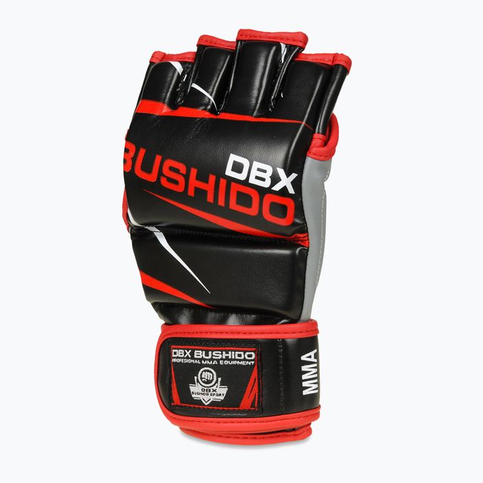 Ръкавици за тренировка с чували и ММА Bushido черни/червени E1V6-M 8
