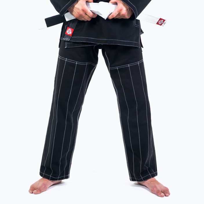 Bushido Gi Elite BJJ тренировъчно кимоно + колан черен DBX-BJJ-2-A2 7