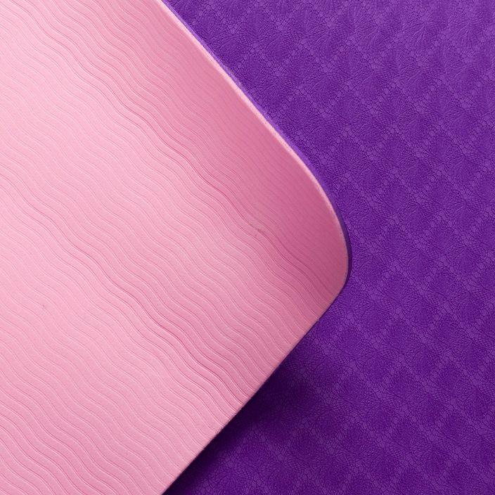 Килимче за йога Spokey Yoga Duo 4 мм лилаво и розово 929893 4