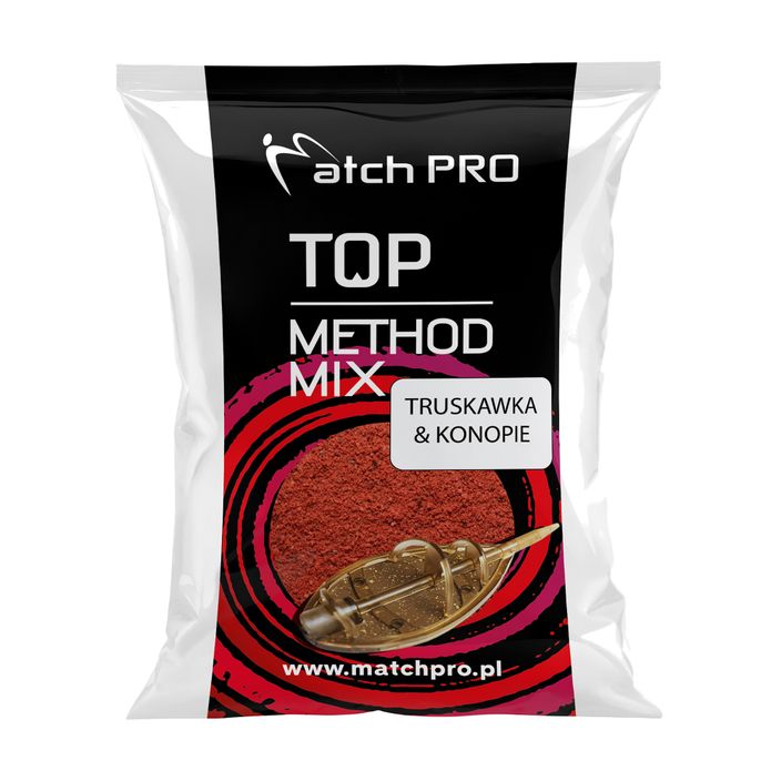 MatchPro Methodmix Strawberry & Hemp 700 g groundbait 978314 2