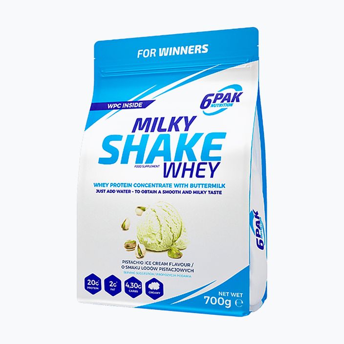 Whey 6PAK Milky Shake 700g сладолед с шамфъстък PAK/032