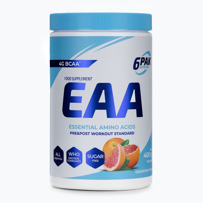 EAA 6PAK аминокиселини 400g грейпфрут PAK/136#GREJP