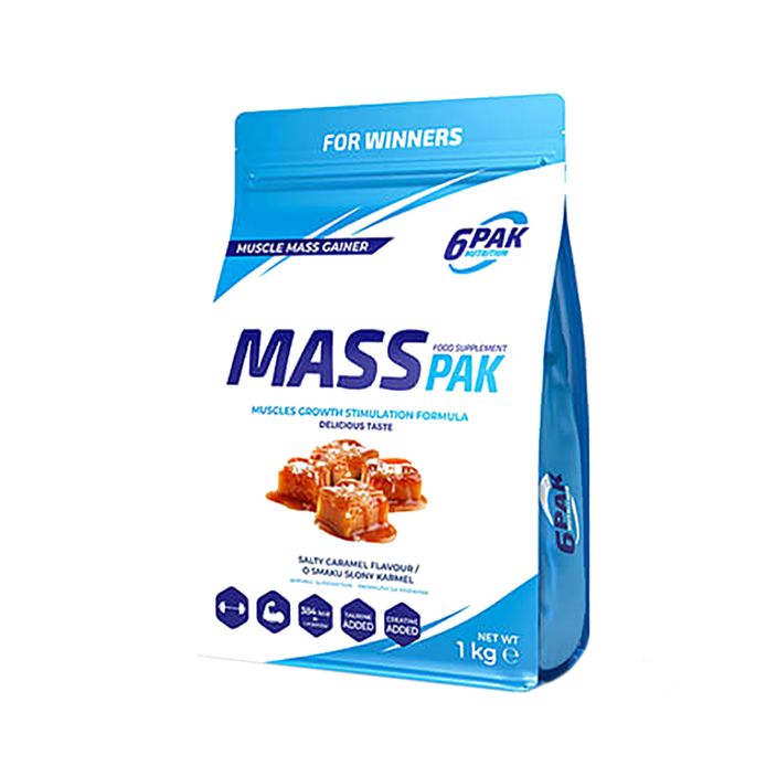 Gainer 6PAK Mass Pak 1000g солен карамел PAK/235 2