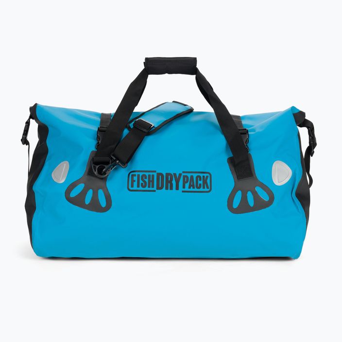 FishDryPack Duffel 50 L водоустойчива чанта, синя FDP-DUFFEL50-SKYBLU 2
