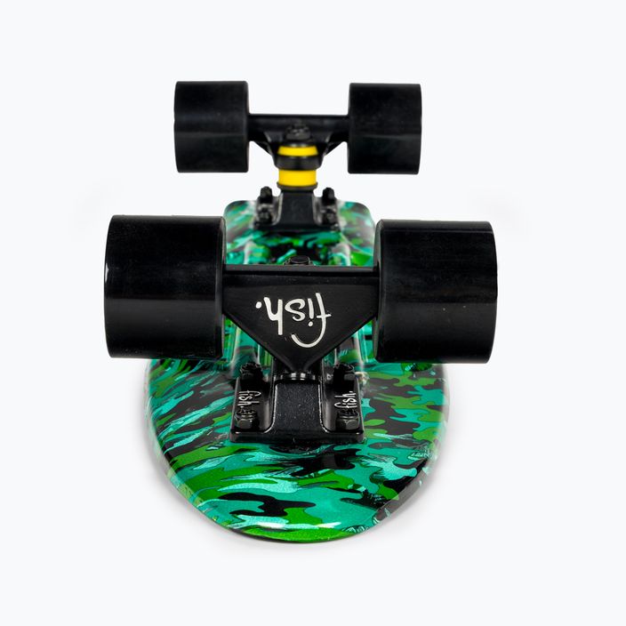 Fish Skateboards Print Camo green FS-FB-CAM-BLA-BLA скейтборд 5
