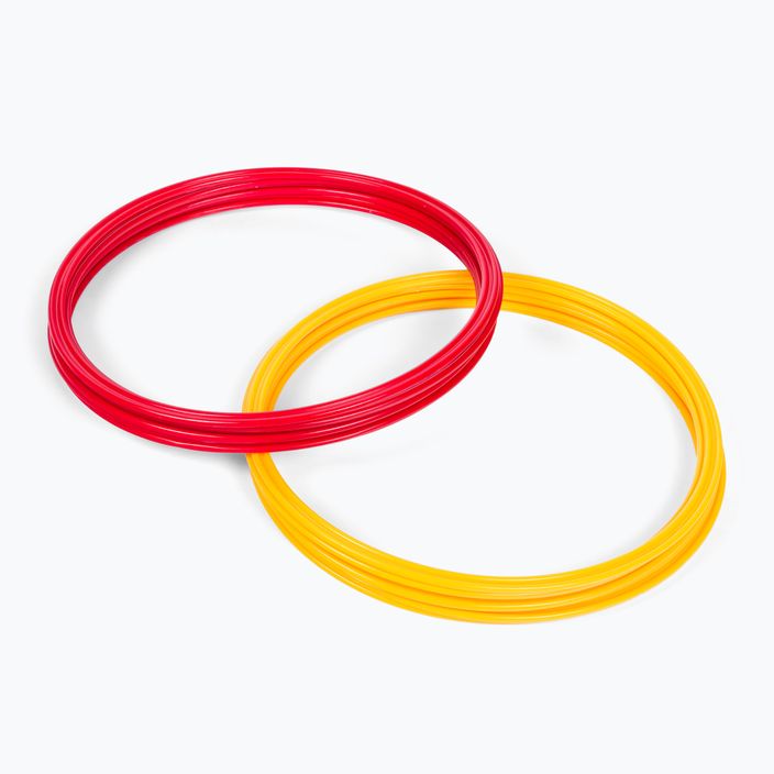 Yakimasport координационни колела 12 бр. жълто-червени 100055 2