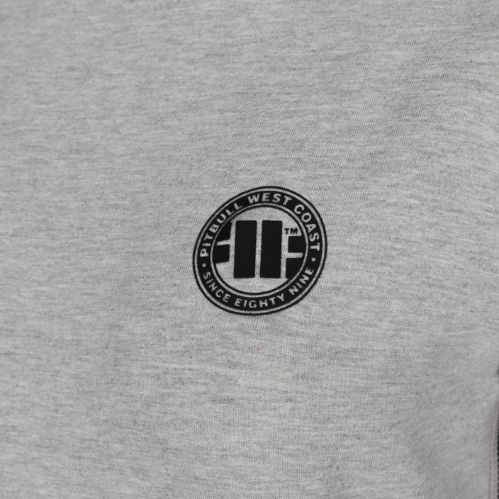 Дамски суитшърт Pitbull West Coast Crewneck F.Terry „Small Logo” grey/melange 9