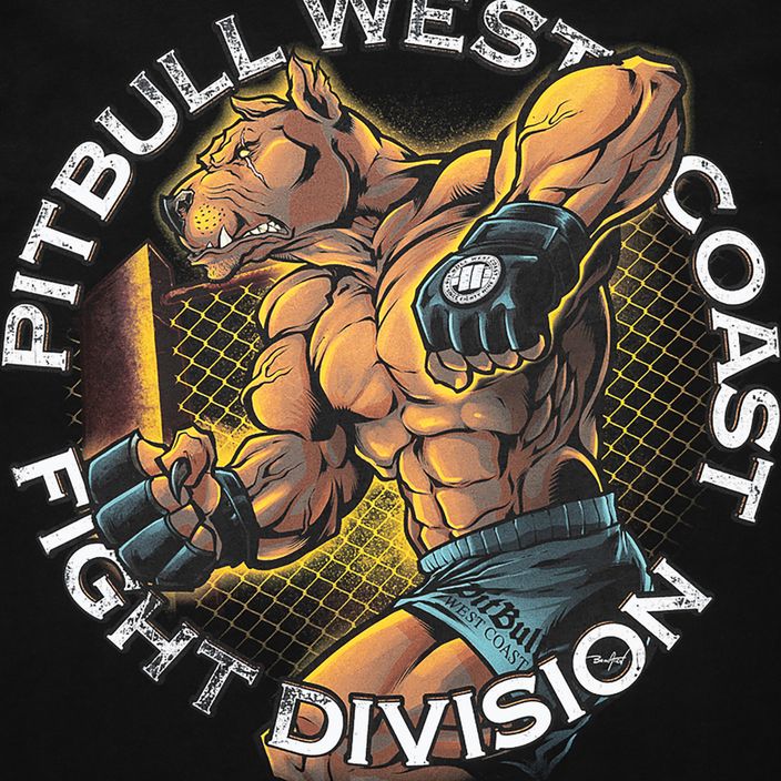 Мъжка тениска Pitbull West Coast Fight Club black 5