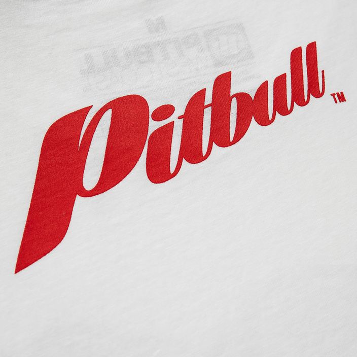 Мъжка тениска Pitbull West Coast RED BRAND white 5