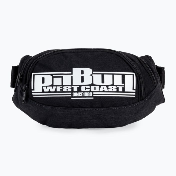 Бъбречна торбичка Pitbull West Coast Boxing black/white 3