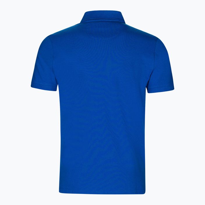 Мъжка тениска поло Pitbull West Coast Polo Regular Logo royal blue 2