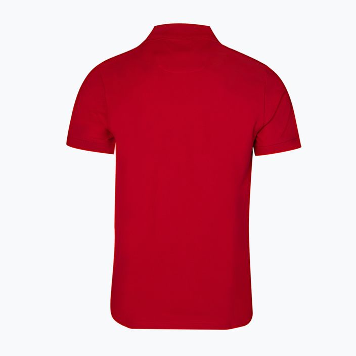 Мъжка тениска поло Pitbull West Coast Polo Regular Logo red 2