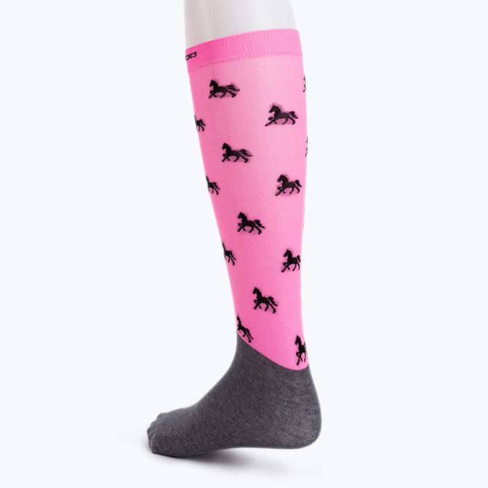 Чорапи за езда COMODO розови SPJM/HORSES07 2