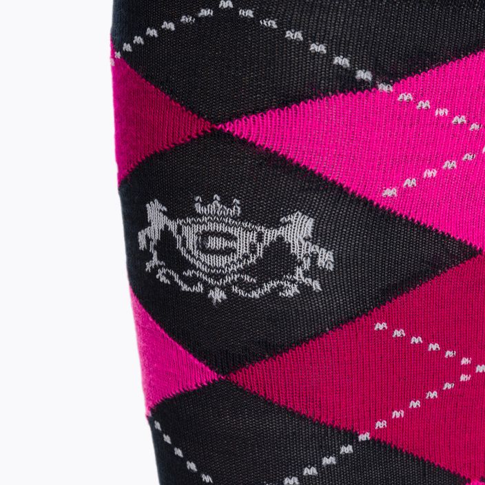 Чорапи за езда COMODO черни и розови SJPW/02 3