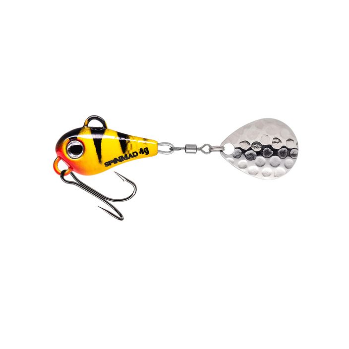 SpinMad Big Tail Spinners Yellow/Black 1214 2