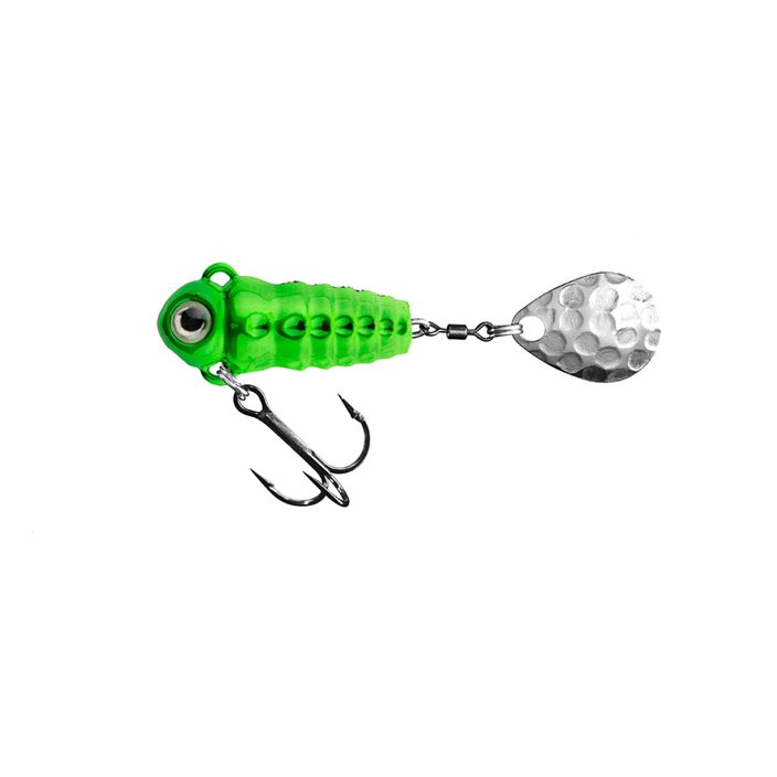 SpinMad Crazy Bug Tail Bait Green 2413 2