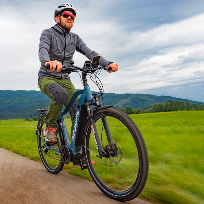 Ecobike MX500 LG електрически велосипед син 1010309 17