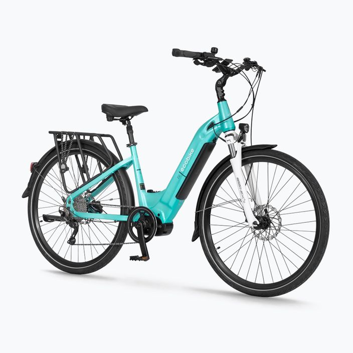 EcoBike D2 City/14Ah Smart BMS електрически велосипед син 1010318 2