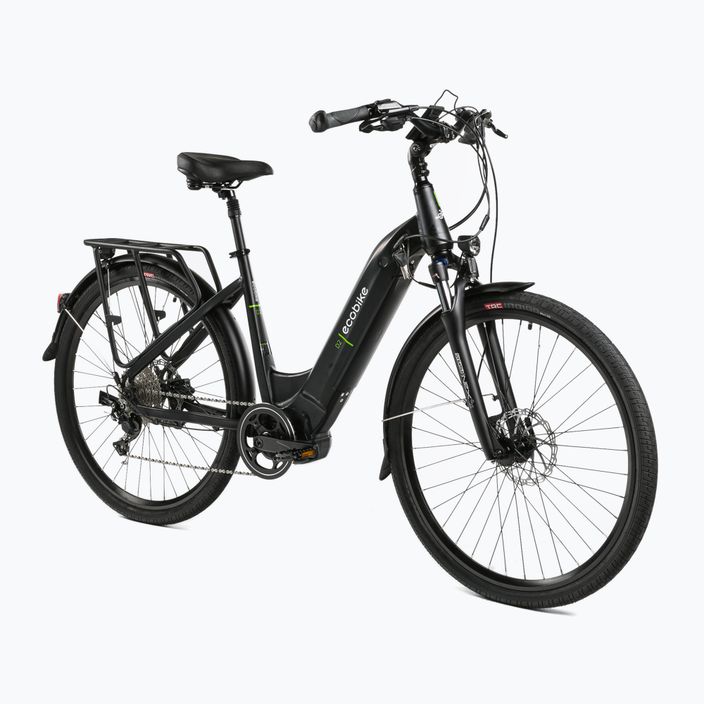EcoBike D2 City/14Ah Smart BMS електрически велосипед черен 1010319 2