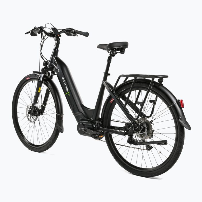EcoBike D2 City/14Ah Smart BMS електрически велосипед черен 1010319 3