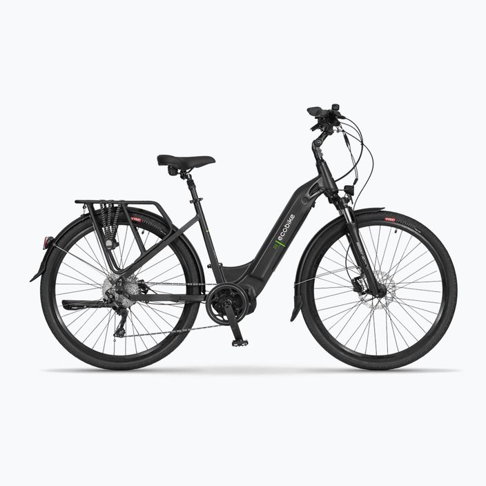 EcoBike D2 City/14Ah Smart BMS електрически велосипед черен 1010319 6