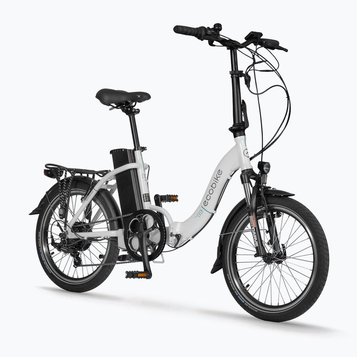 EcoBike Even 14.5 Ah електрически велосипед бял 1010201 2