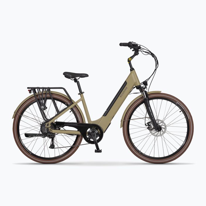 EcoBike X-City Cappuccino/13 Ah Greenway бежов електрически велосипед 1010119 14