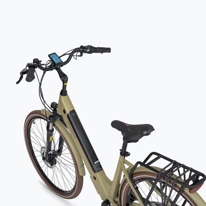 EcoBike X-City Cappuccino/13 Ah Greenway бежов електрически велосипед 1010119 7