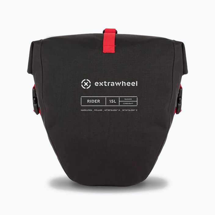 Багажници за велосипед Extrawheel Rider Premium 15L 2 бр. черни E0113 4