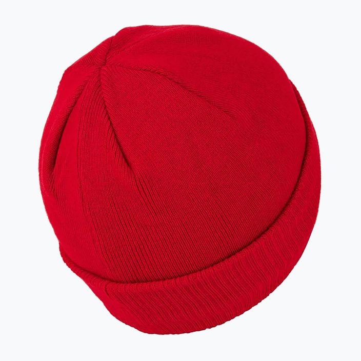 Зимна шапка Pitbull West Coast с малко лого червена 2