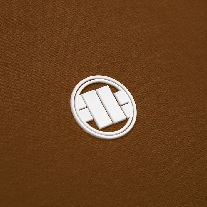 Мъжки суитшърт Pitbull West Coast Hooded Small Logo brown 3