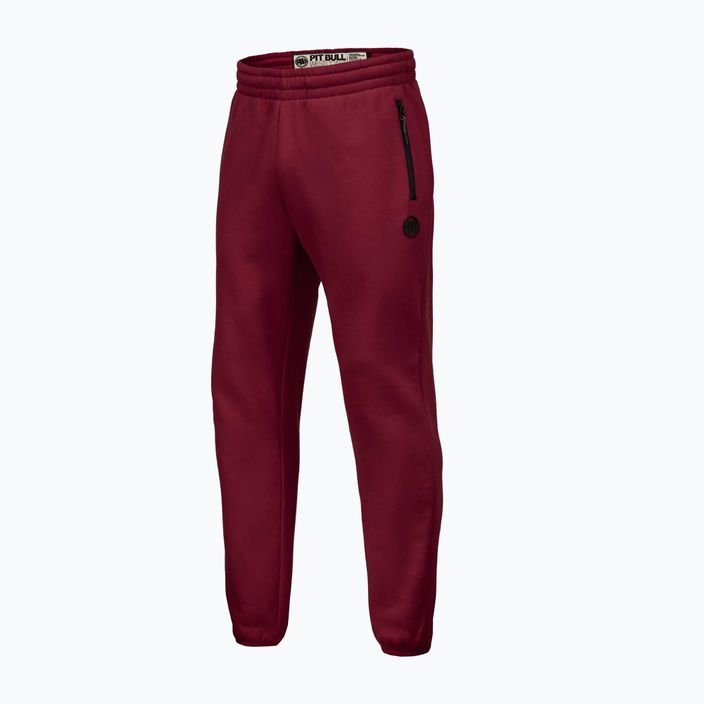 Мъжки панталони Pitbull West Coast Track Pants Athletic burgundy 5
