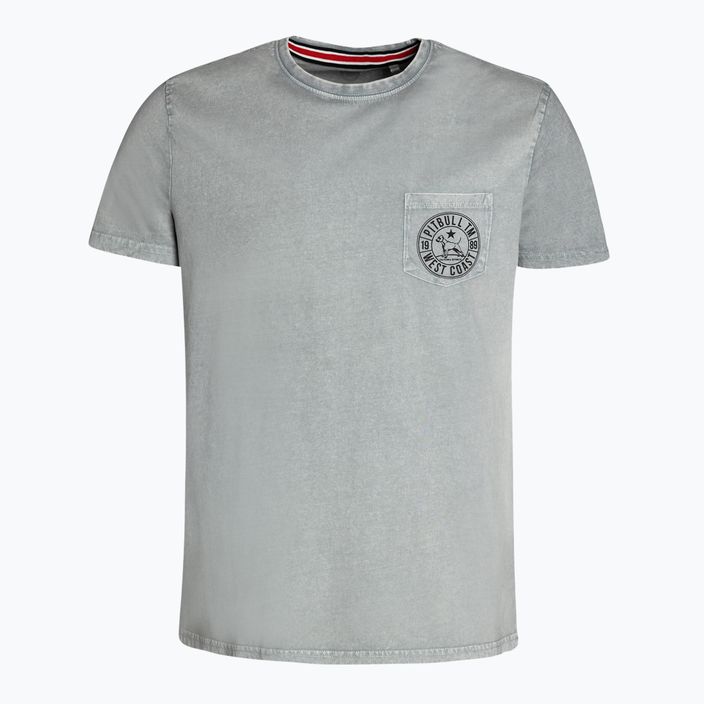 Мъжка тениска Pitbull West Coast T-Shirt Circle Dog grey/melange