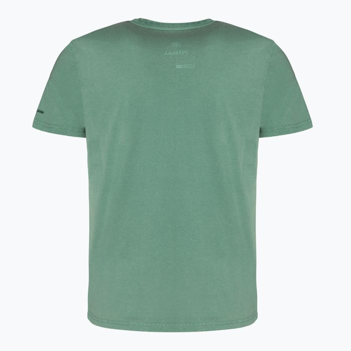 Мъжка тениска Pitbull West Coast T-Shirt Circle Dog green 2