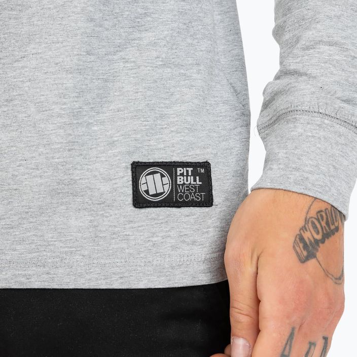 Мъжки суитшърт Pitbull West Coast Hooded Small Logo Spandex 210 grey 4