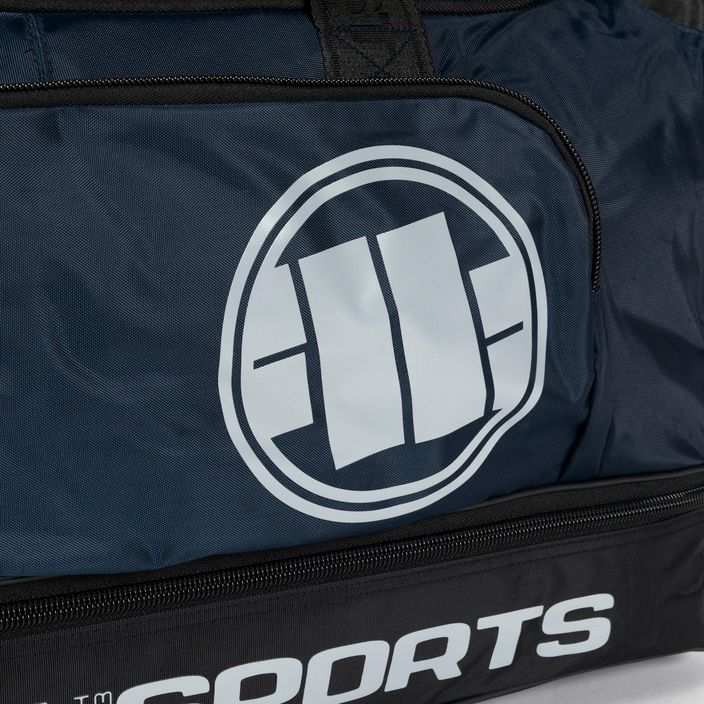 Чанта за обучение Pitbull West Coast Big Sports Logo black/dark navy 3