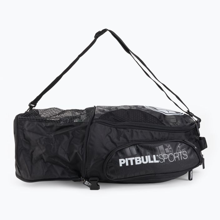 Мъжка раница Pitbull West Coast Medium Convertible Logo black 4