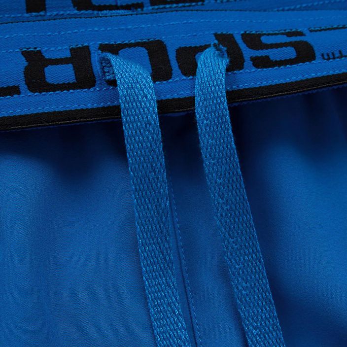 Мъжки шорти за тренировка Pitbull West Coast Performance Small Logo blue 4