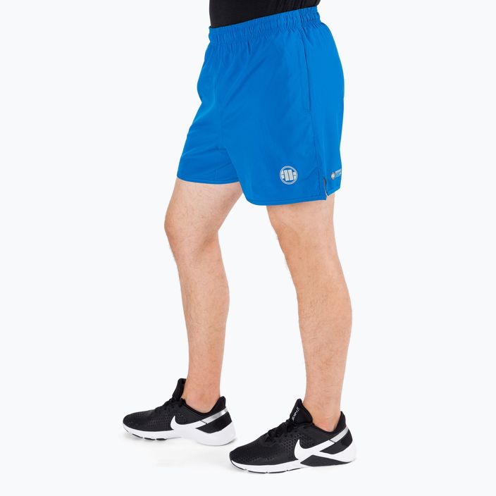 Мъжки шорти за тренировка Pitbull West Coast Performance Small Logo blue 6