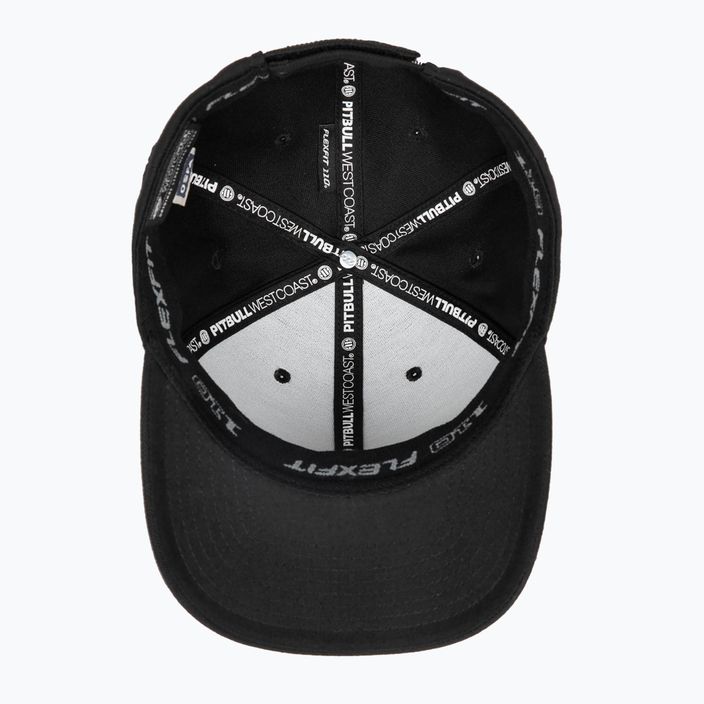 Pitbull West Coast мъжки Snapback Hook & Loop ,,3D Metal Logo" черен 7