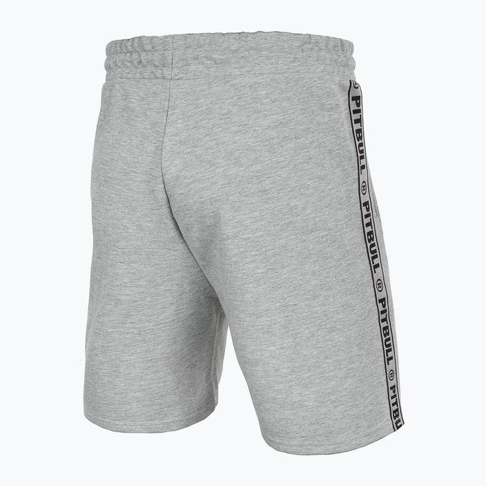 Мъжки къси панталони Pitbull West Coast Meridian grey/melange 2